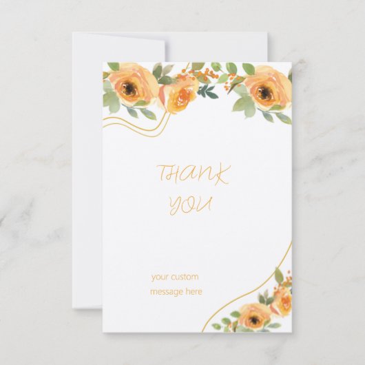 Dankeskarten Dankeskarte (Vorderseite)