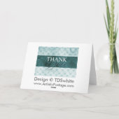 Dankeskarten Dankeskarte (Rückseite)