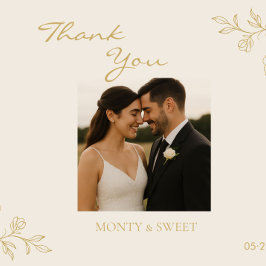 Dankeskarten | Familie, Unternehmen, Hochzeit Dankeskarte