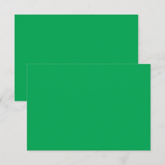Dankeskarten | Flach | Elegante Korrespondenzkarte Dankeskarte (Vorne/Hinten)