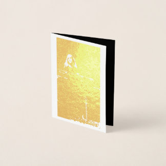 Dankeskarten Folienkarte