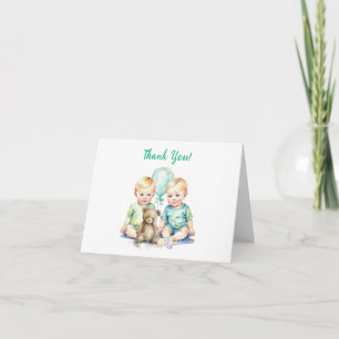 Dankeskarten für Baby Shower oder Geschenke für ei Karte