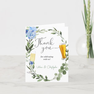 Dankeskarten für Bubbles and Brews Dankeskarte