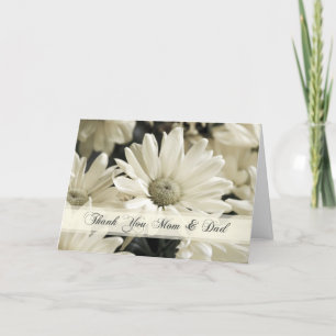 Dankeskarten für die Eltern am Hochzeitstag mit we Dankeskarte