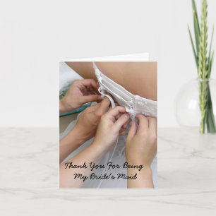 Dankeskarten für die Hochzeitsgesellschaft Dankeskarte