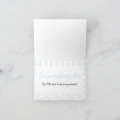 Dankeskarten für kleines Lamm Dankeskarte (Innenseite)