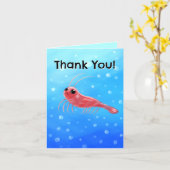 Dankeskarten (Krill) Karte (Gelbe Blume)