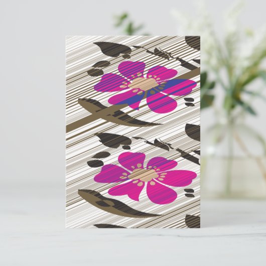 Dankeskarten | Minimalistisch & Platz Dankeskarte (Stehend Vorderseite)