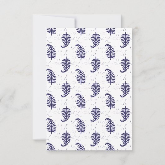 Dankeskarten | Minimalistisch zu Groovy Dankeskarte (Rückseite)