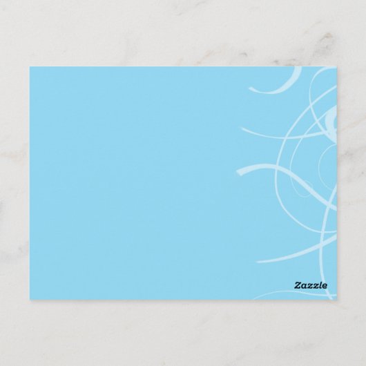 Dankeskarten Postkarte (Rückseite)