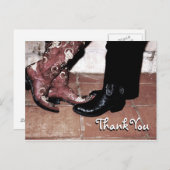 Dankeskarten Postkarte (Vorne/Hinten)