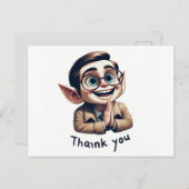 Dankeskarten Postkarte (Vorne/Hinten)