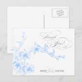 Dankeskarten Postkarte (Vorne/Hinten)