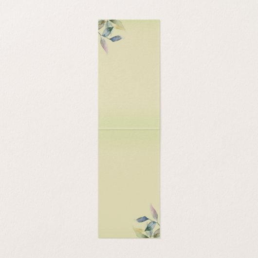 Dankeskarten-Vogel zärtlich (Innenseite Aufgefaltet)