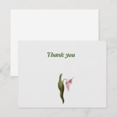 Dankeskartenpostkarte postkarte (Vorne/Hinten)