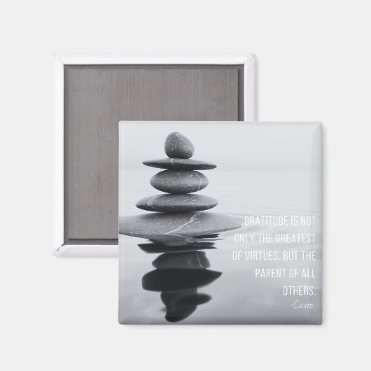 Dankesquotenbalancierung Magnet (Vorderseite/Rückseite)