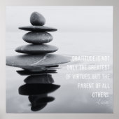 Dankesquotenbalancierung Poster (Vorne)