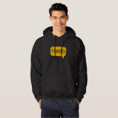 Dankestext Hoodie (Vorne ganz)
