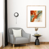 DANKET DEM HERRN |Erntedankgeschenk Poster