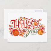 DANKFAST FÜR DICH POSTKARTE (Vorne/Hinten)