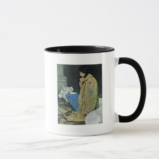 Dankfest für Flüchtlinge Tasse (Rechts)