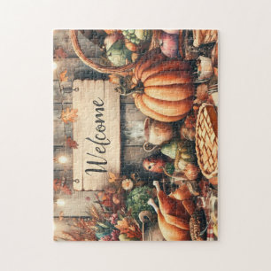 Dankfest/Herbst/Vintage  Puzzle
