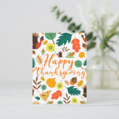 Dankfest Postkarte (Stehend Vorderseite)