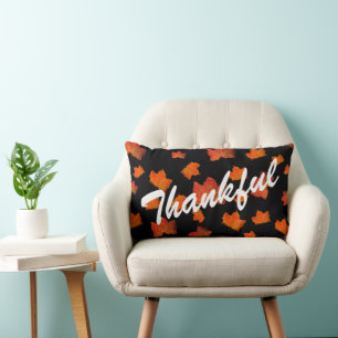 DANKFUL HERBSTLAUB ELEGANT AUTUMN LEAF NATUR LENDENKISSEN