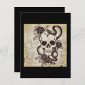 Dankkarte Einladung (Vorne/Hinten)