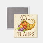 Dankmagnet Magnet (Vorderseite/Rückseite)