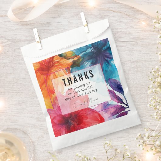 DANKS Anemone Dreamscape Wedding Geschenktütchen (Ausgeschnitten)