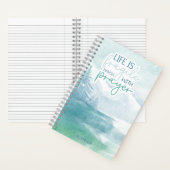 Danksagbibel Gebet Journal Blue Watercolor Notizblock (Innen)