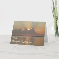 Danksagkarte für tiefes Mitgefühl