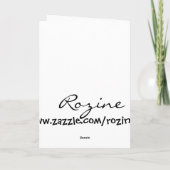 Danksagung Inspiration Segen Mandala Kunst Karte (Rückseite)