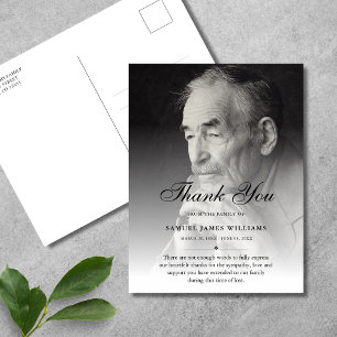 Danksagung Trauerkundgebung Benutzerdefinierte Bee Postkarte