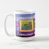 Danksagungs-12-Schritte-Schmetterling-Slogans-Tass Kaffeetasse (Links)