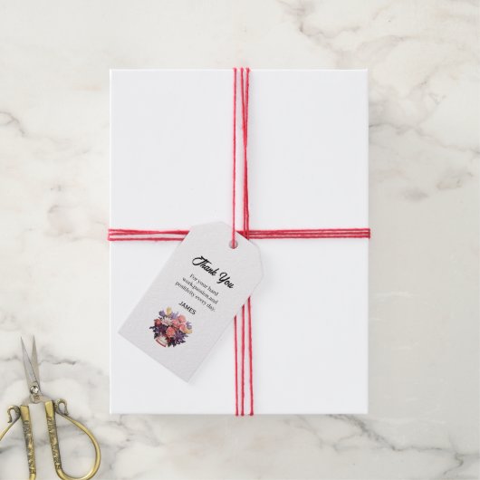 Dankschön für Administrative Professionals Geschenkanhänger (Mit Garn)