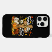 Dankt dem Herrn Herbst Herbst Saison iPhone Hülle (Rückseite (Horizontal))