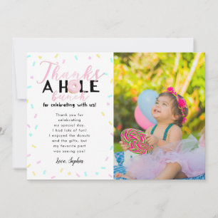 Dankt einem ganzen dankeskarte