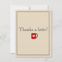 Dankt einem latte!