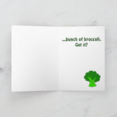 Dankt einer Bündel-Gruß-Karte Dankeskarte (Innenseite)