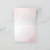 Dankt einer Lochbündel Schaumgummiring-Karte Karte (Innenseite)