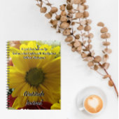 Danky Journal Yellow Daisy Floral Foto Notizblock
