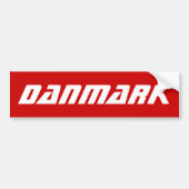Danmark Autoaufkleber (Vorne)