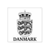 Danmark (Dänemark) Coat of Arms Rubber Briefmarke Gummistempel (Prägung)