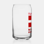 Danmark Dannebrog Flag Red Personalization Dosenglas (Rechts)