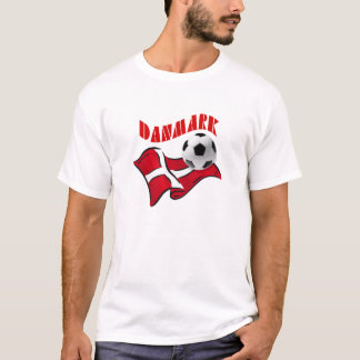 Danmark Fußball fudbold Flagge von Dänemark-Gang T-Shirt