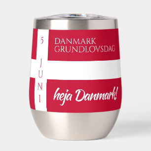 Danmark Grundlovsdag Flag zum dänischen Nationalta