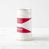 Danmark Grundlovsdag Flag zum dänischen Nationalta Bierglas (Mittel)