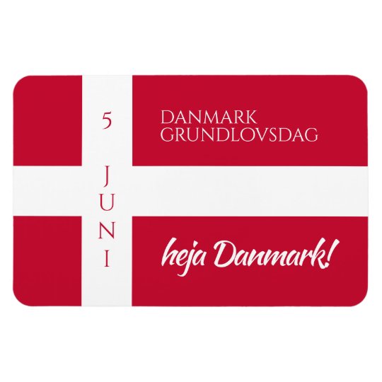 Dänemark Flagge National Farben Hochwertig Kühlschrank-magnet 